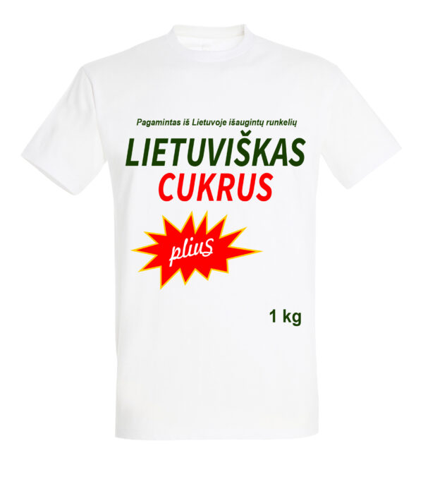 Marškinėliai LIETUVIŠKAS CUKRUS