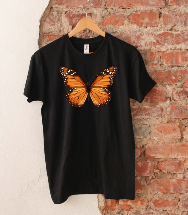 Marškinėliai su drugeliu