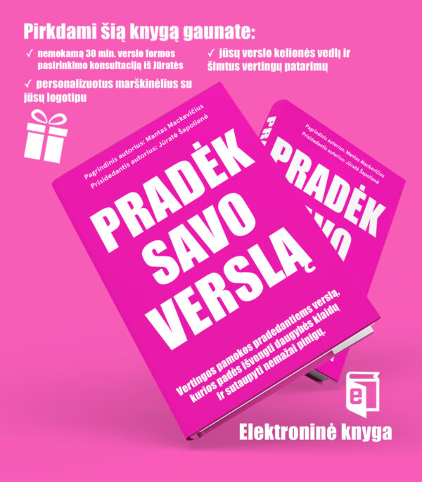 IŠANKSTINĖ PREKYBA. Elektroninė knyga „Pradėk savo verslą“