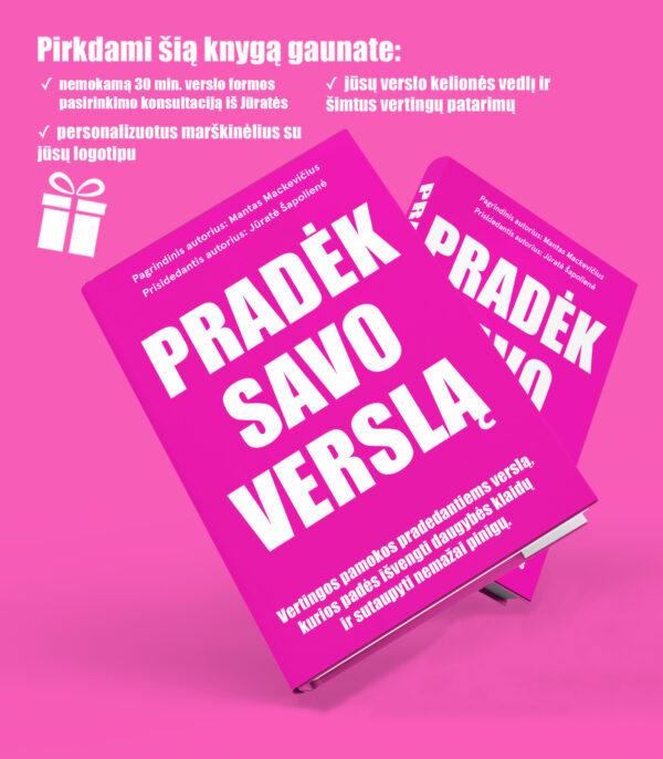 IŠANKSTINĖ PREKYBA. Fizinė ir elektroniunė knyga „Pradėk savo verslą“