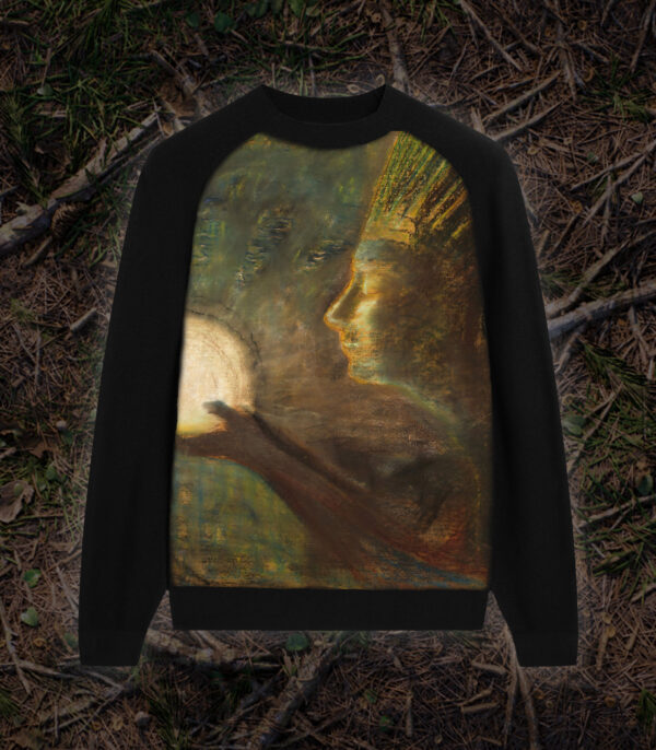 Unisex bliuzonas su M. K. Čiurlionio paveikslu „BIČIULYSTĖ”