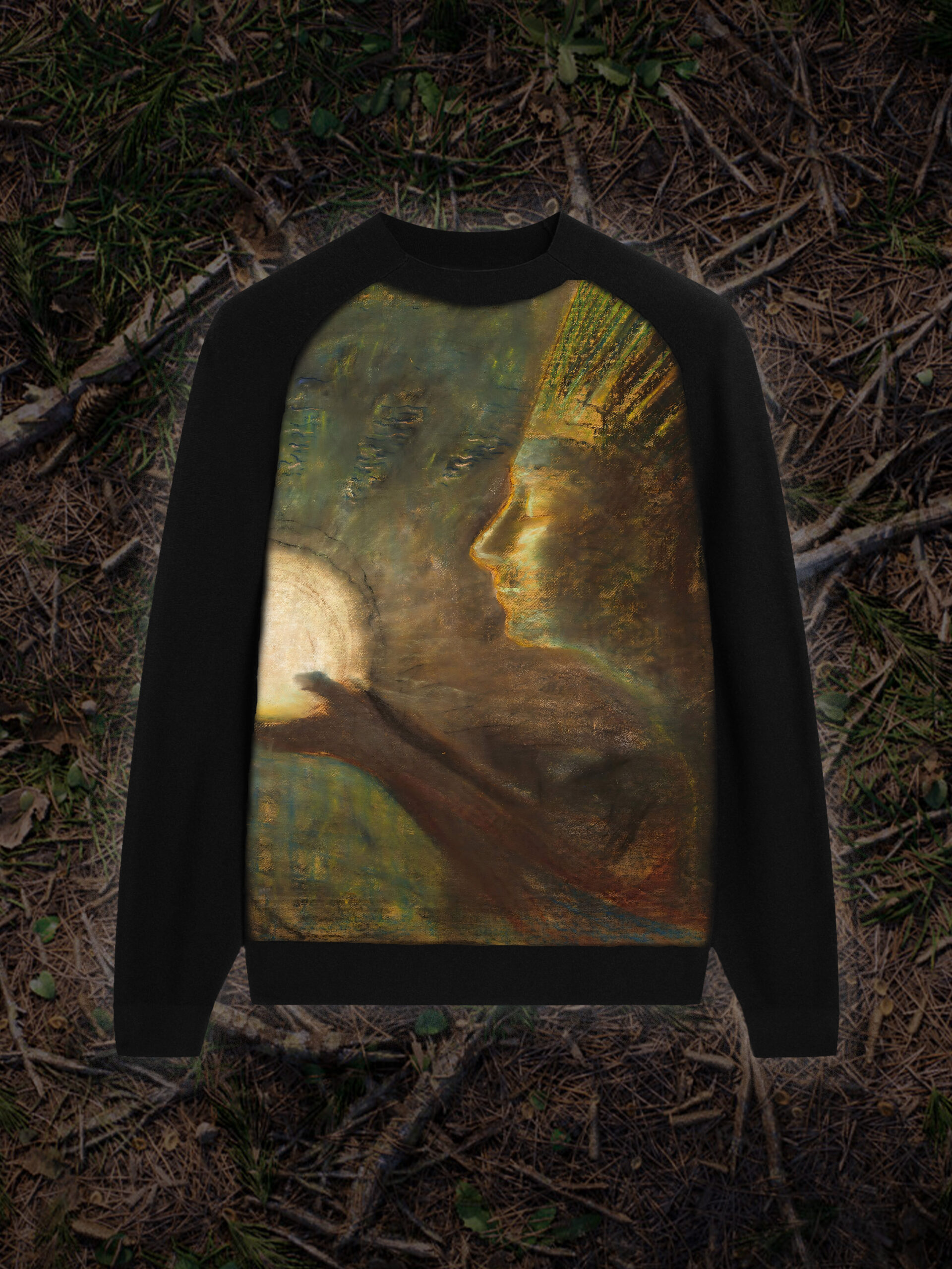 Unisex bliuzonas su M. K. Čiurlionio paveikslu „BIČIULYSTĖ”