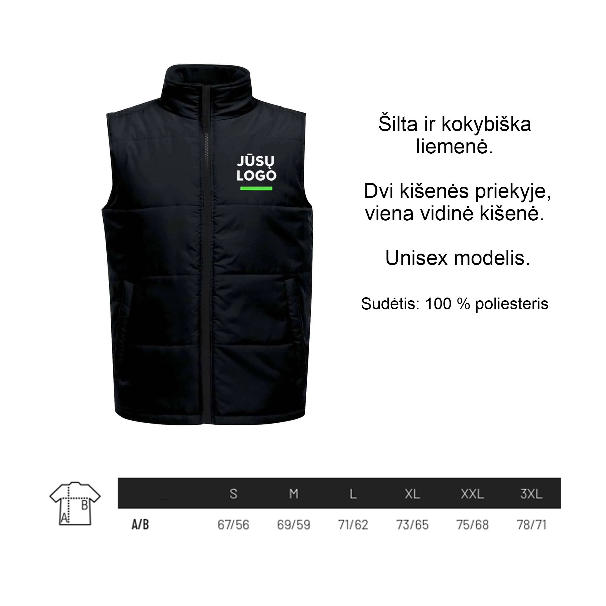 Drabužių komplektas „MAXI“ su jūsų logo - Image 4